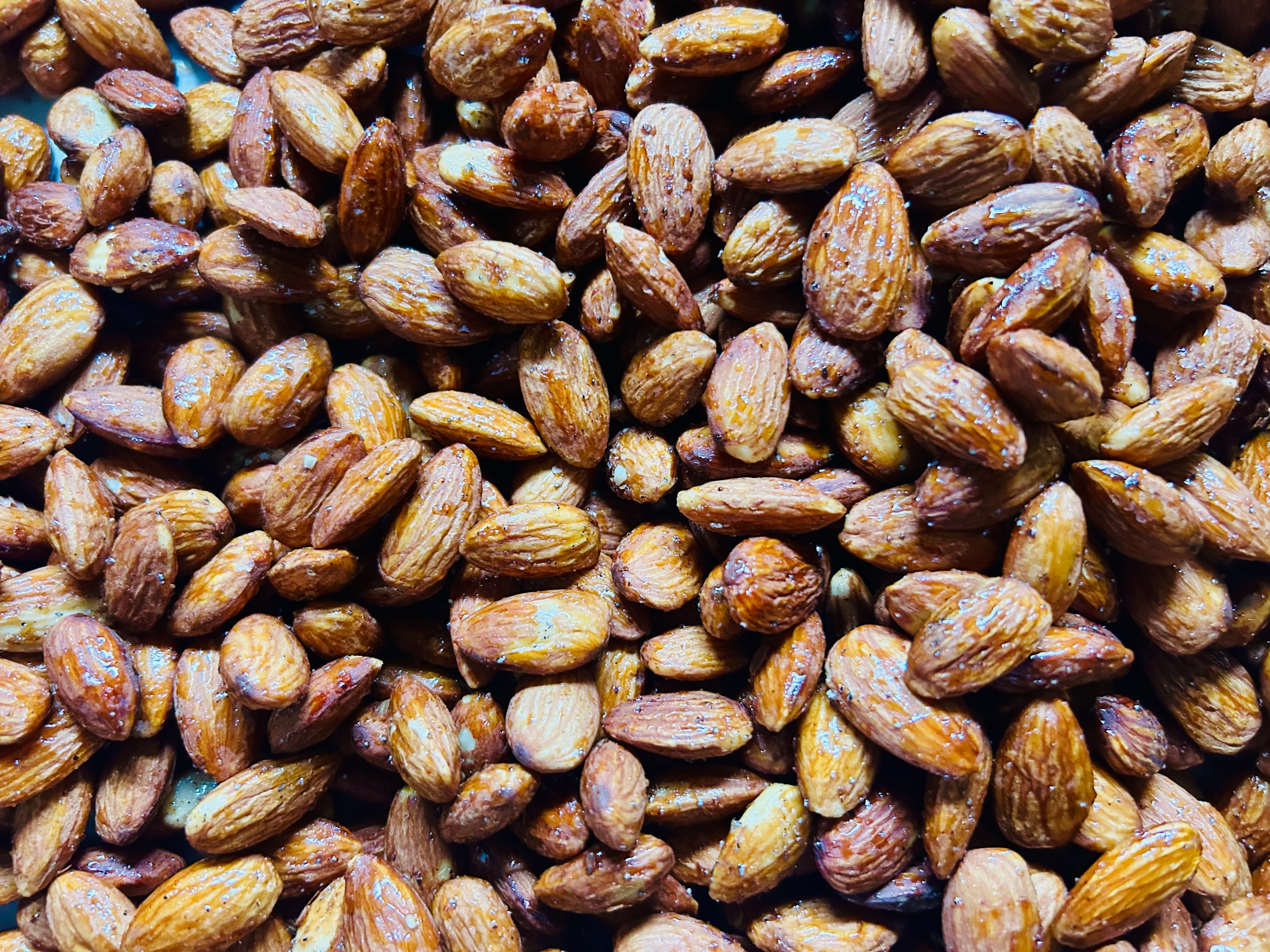 Rose Cardamom Almonds (Vegan, Gluten-Sensitive) (1/2 pound) – Deez Cookies
