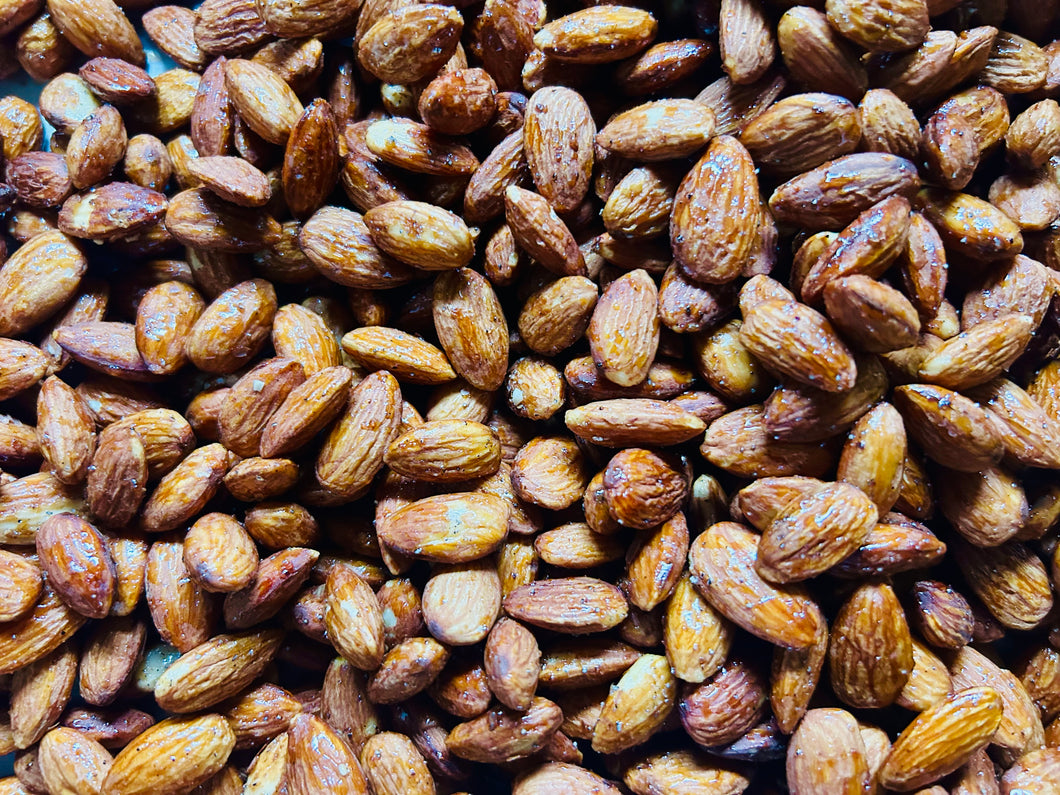 Rose Cardamom Almonds (Vegan, Gluten-Sensitive) (1/2 pound)
