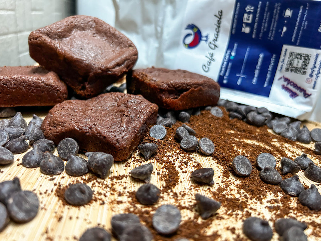 Nietos de Graciela: A Mocha Brownie with Cafe Graciela Coffee (half-dozen)